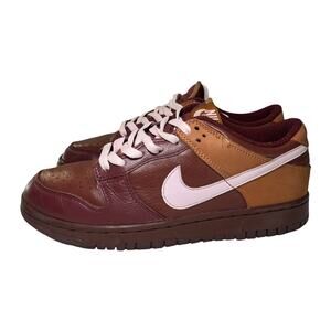 Nike Dunk Low Premium Brown Ice Pink 2003 Women’s 8 Rare Vintage Sneakers
